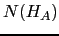 $ N(H_A)$