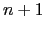 $ n+1$
