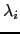 $ \lambda_i$