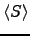 $ \langle S\rangle $