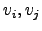 $ v_i,v_j$