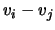$ v_i - v_j$