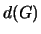 $ d(G)$
