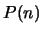 $ P(n)$