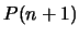 $ P(n+1)$