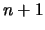 $ n+1 $