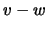 $ v-w$