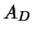 $ A_D$