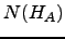$ N(H_A)$
