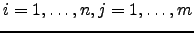 $ i=1, \dots , n,j=1, \dots , m$