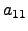 $ a_{11}$