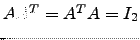 $ AA^T=A^TA=I_2$
