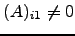 $ (A)_{i1}\ne 0$