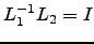 $ L_1^{-1}L_2=I$