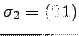 $ \sigma_2=(2\, 1)$