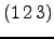 $ (1\, 2\, 3)$