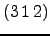 $ (3\, 1\, 2)$