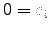 $ 0=c_i$
