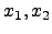 $ x_1,x_2$