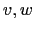 $ v,w$