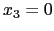 $ x_3=0$