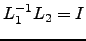 $ L_1^{-1}L_2=I$