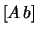 $ [A   b]$
